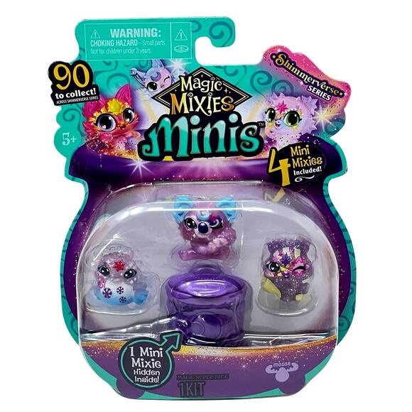 Magic Mixies Minis Shimmerverse Series 4-Figure Set NEW Sealed Collectible - Picture 1 of 6